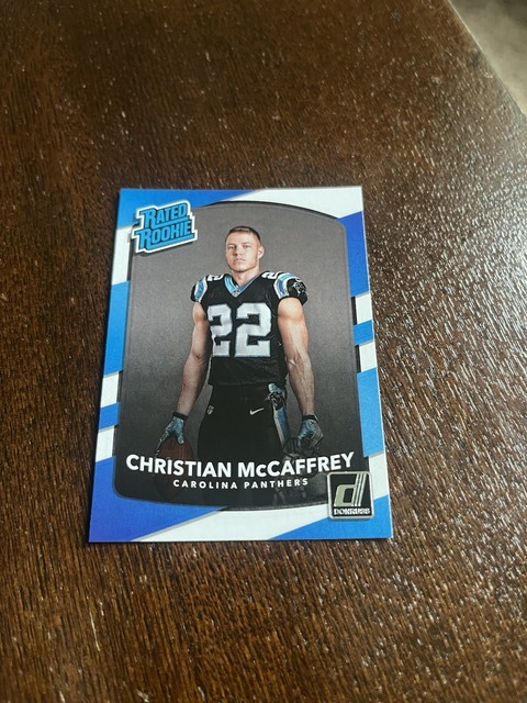2017 Panini Donruss Christian McCaffrey Rated Rookie