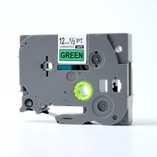 Label Tape Compatible With Brother Black on Green TZ731 PT-D400 D800W E110VP