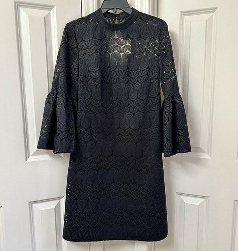 Trina Turk Women's Lace Dress, Size-6, Black