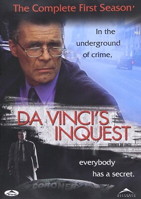 FACTORY SEALED Da Vinci's Inquest - Complete First Season (4 DVD