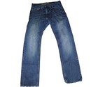 Signature Levi Strauss Authentics Slim Straight Jeans 32 34 Dark Blue Wash — photo 1