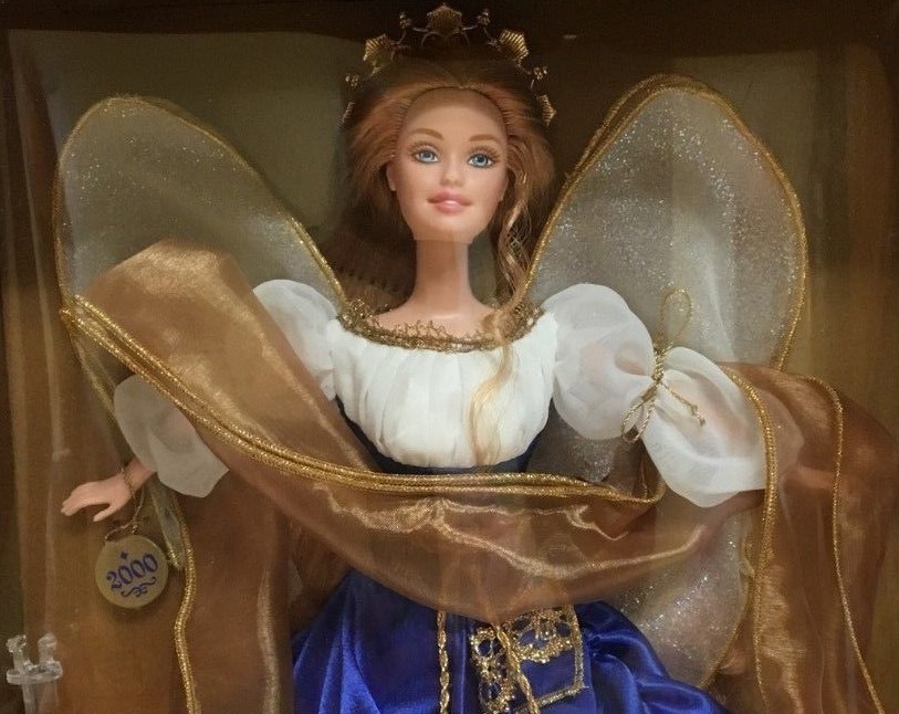Holiday Angel Barbie Doll Christmas Collector Edition Mattel 2000 NRFB
