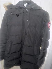 Canada Goose Trillium Women's Parka - Black, Size L