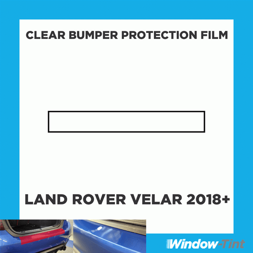For Land Rover Velar 18+ Rear Bumper CLEAR Scratch Guard Paint Protection Film - 第 1/3 張圖片