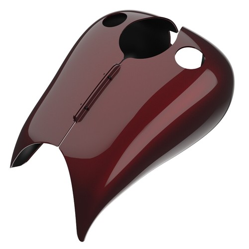 Mysterious Red Sunglo Stretched Tank Cover For 09+ Harley Advanblack Touring - Picture 3 of 7