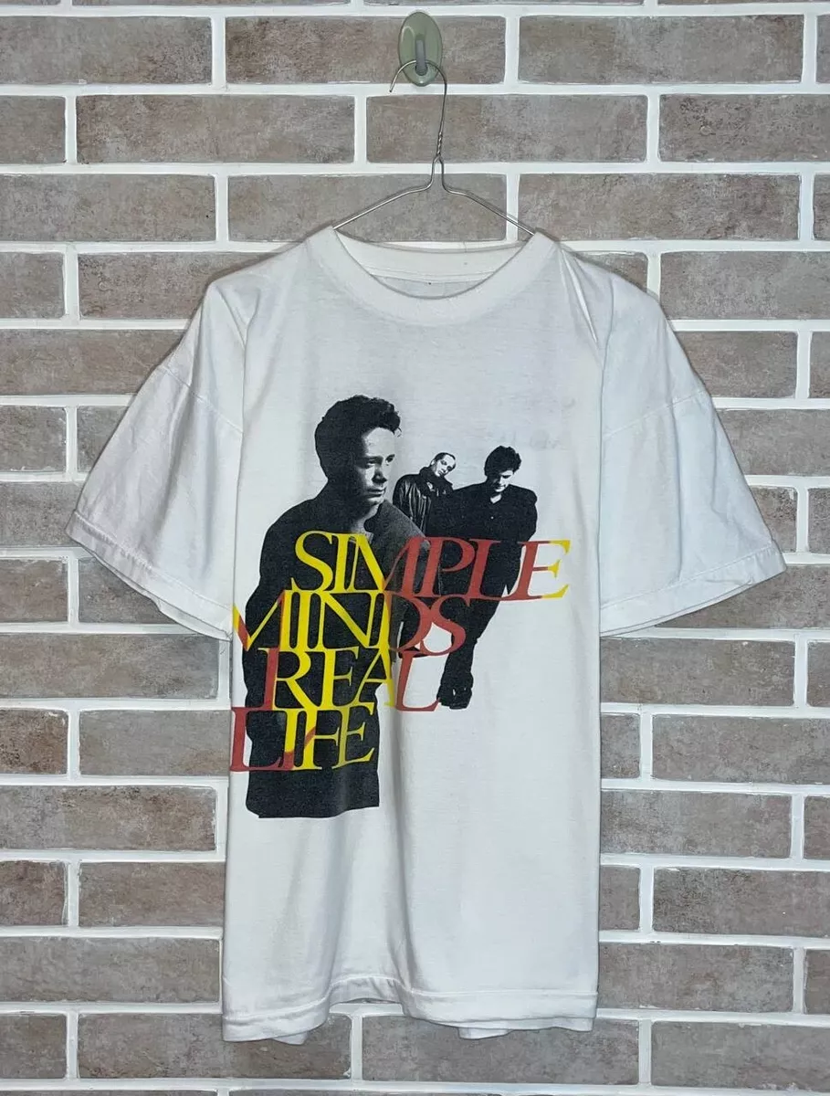 Forskel generøsitet Tilstand Vintage Simple Minds Shirt Real Life Tour Rock Band T Shirt | eBay