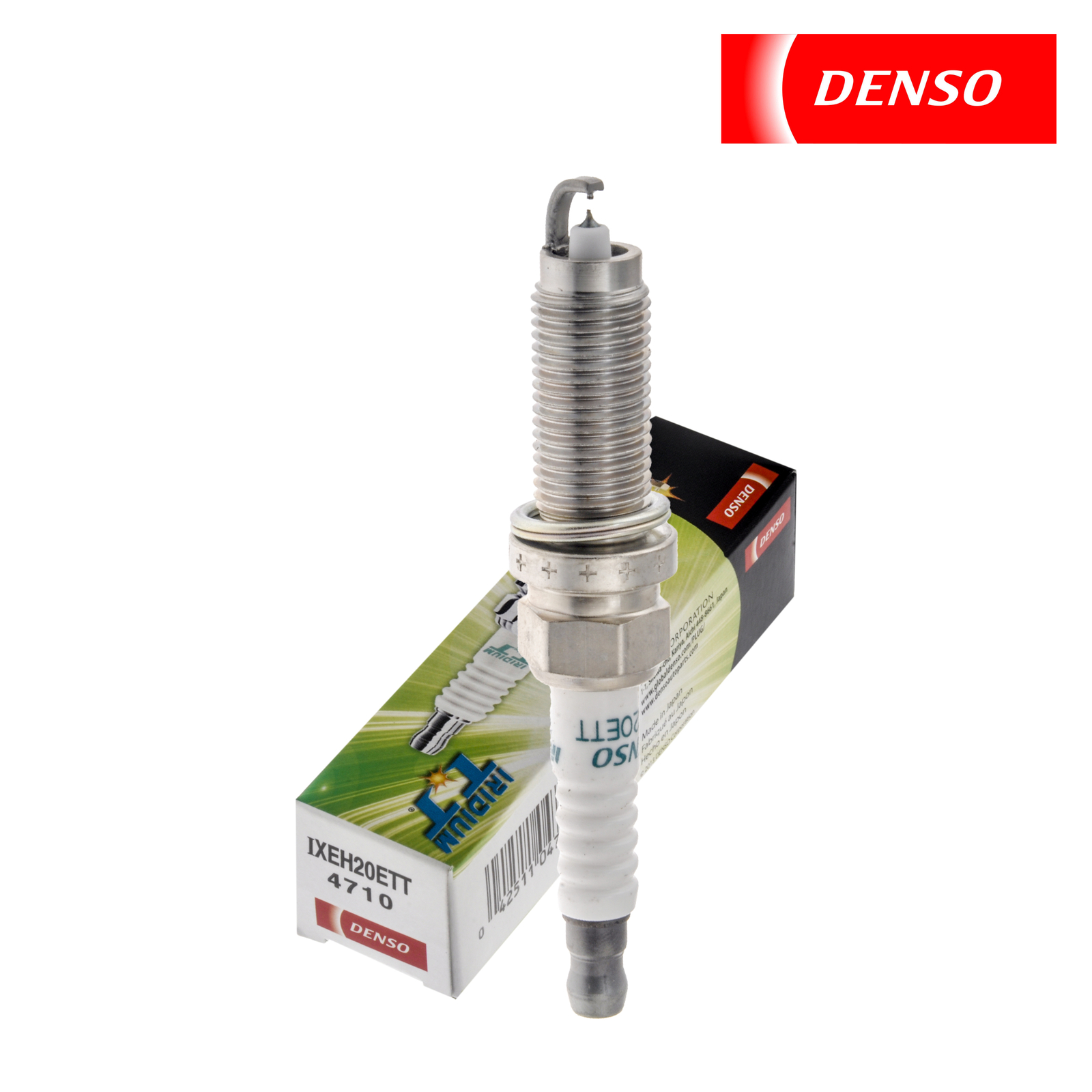 Set Of 4 Denso Iridium TT Spark Plugs (IXEH20ETT / 4710) - For Nissan Altima, Rogue & Other Models 5 thumbnail image