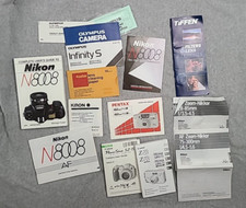 Camera Manual /Brochure Lot
