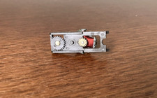 Ultra Rare NMINT Red Wire BLACK TIP AFX Wide Post Gear Plate Assembly, Clean