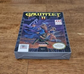 Gauntlet II (NES, 1990) Complete with Manual - Mint - Tested