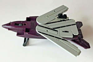 Vintage Rare Plastic Transformer which Converts from a Ship to a Jet Plane