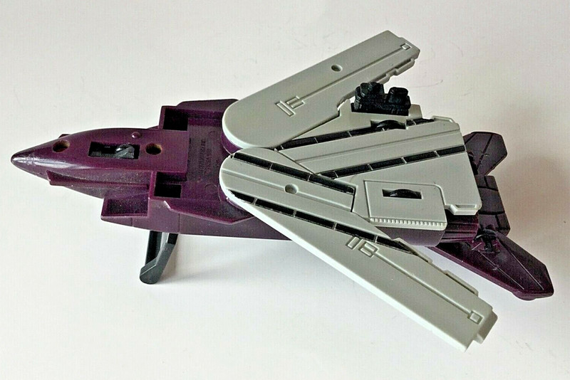 Vintage Rare Plastic Transformer which Converts from a Ship to a Jet Plane
