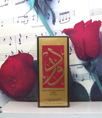 Aramis Perfume Calligraphy Rose EDP Spray 3.4 FL. OZ. Sealed Box.