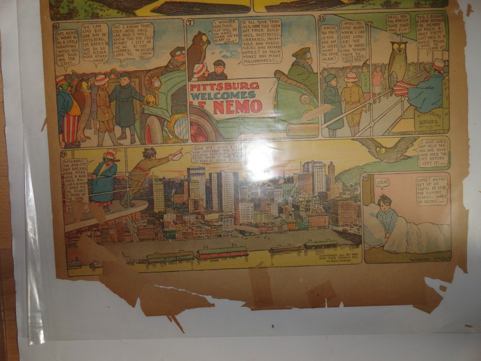 LITTLE NEMO 26.02.1911 Winsor McCay fast A2 Fullpage Full Color - 112 ...