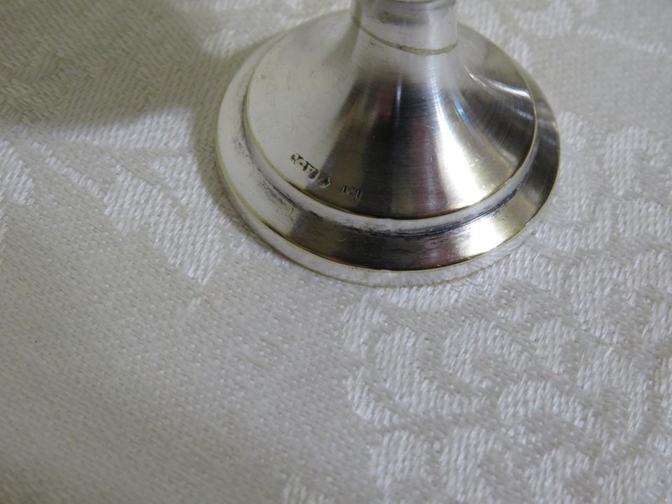antique silverplate Shot Glass Holder, Shot cup, small bowl nut dish
