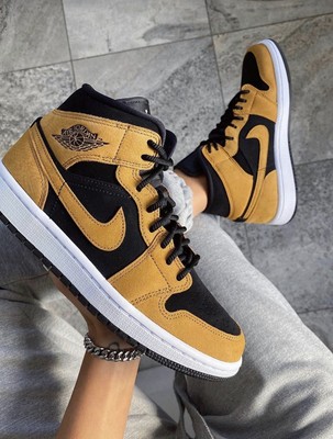 Nike Air Jordan 1 Mid SE Desert Ochre UK 6.5 / EU 40.5 / US 9 | eBay