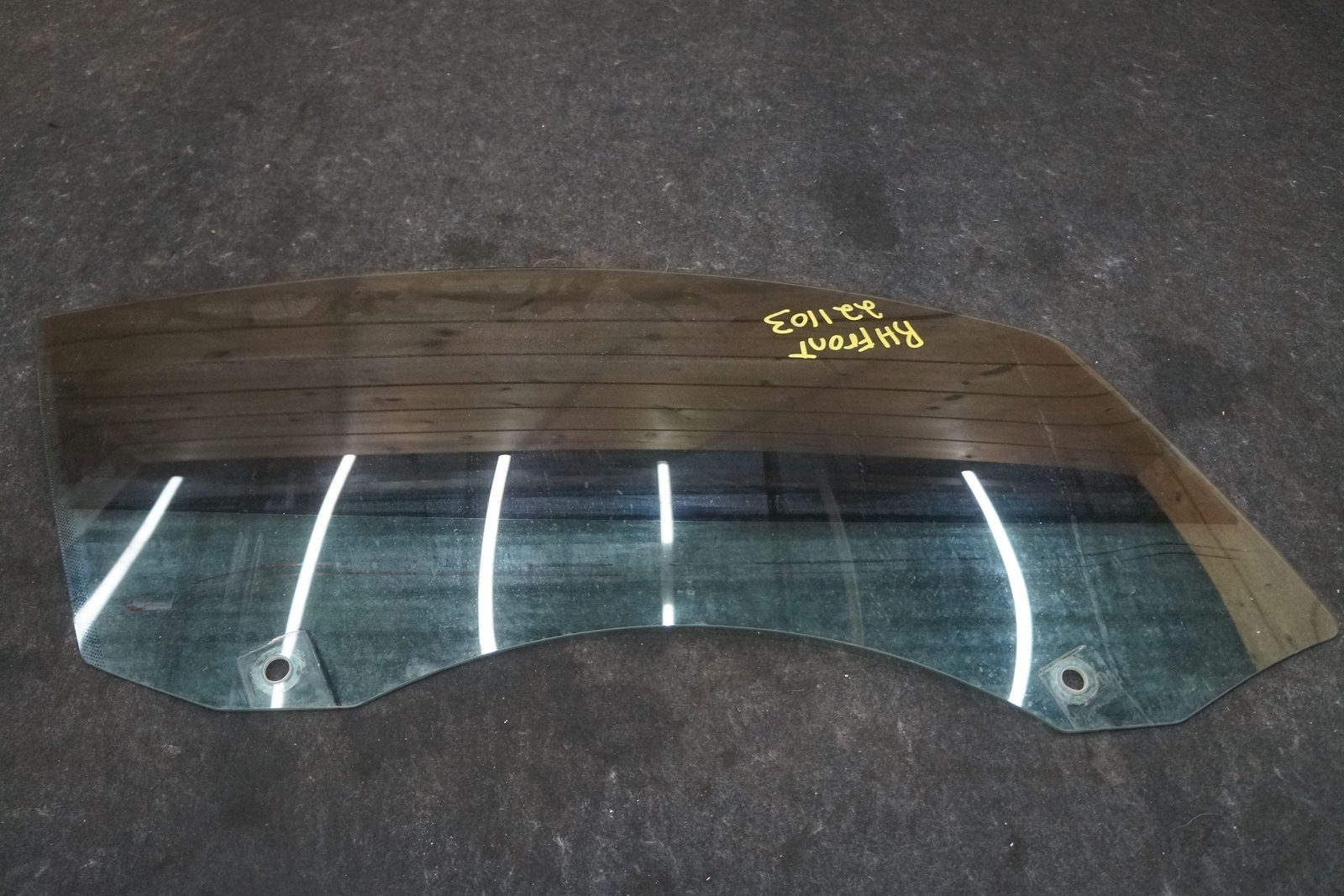 Front Right Passenger Door Window Glass 6G33-C21410-DA Aston Martin Vantage 07