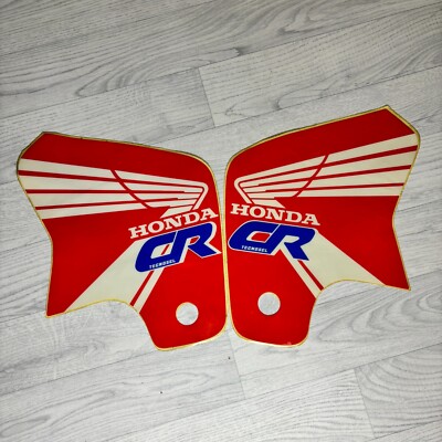 tecnosel Honda CR Graphics Dekorsatz Spoiler Decals classic vintage 125 250 500