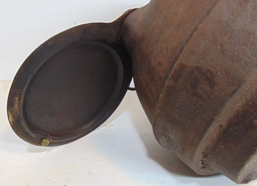 Hervidor de agua de hierro fundido antiguo raro Chattanooga estrella puntiaguda # 8 olla con caño de pájaro - Imagen 20 de 23