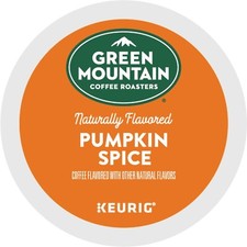 Green Mountain Seasonal Pumpkin Spice Coffee 48 Keurig K cups FREE SHIPPING