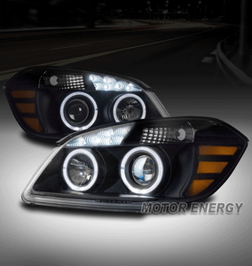 For 05 10 Chevy Cobalt 07 09 G5 Halo Led Projector Headlight Image Is Loading For 05 10 Chevy Cobalt 07 09 G5