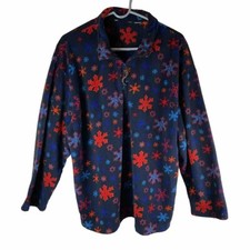 1/4 Zip Fleece Pullover Women s Large Sweater Soft And Warm