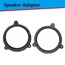 2Pcs 6.5" Inch Aftermarket Speaker Adapter Plates Mount Kit Brackets for Subaru