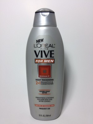 Loreal Paris Vive For Men Hair Thickening 2 In 1 Shampoo And
