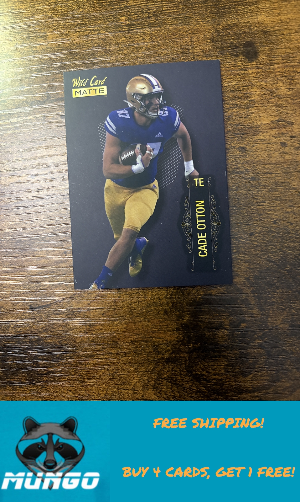 Christian Watson Wild Card Matte Black Draft Pick X-Plode #9 Black