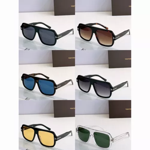 High Quality Tom Sunglasses Women Plate Large Frame Travel Men - Picture 7 of 17