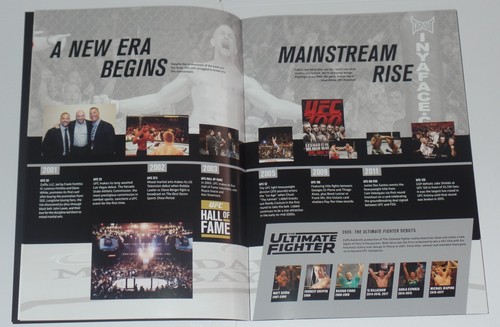 BJ PENN SIGNED AUTO'D UFC 25TH ANNIVERSARY PROGRAM BAS COA 25 YEARS HOF CHAMP - Picture 6 of 10