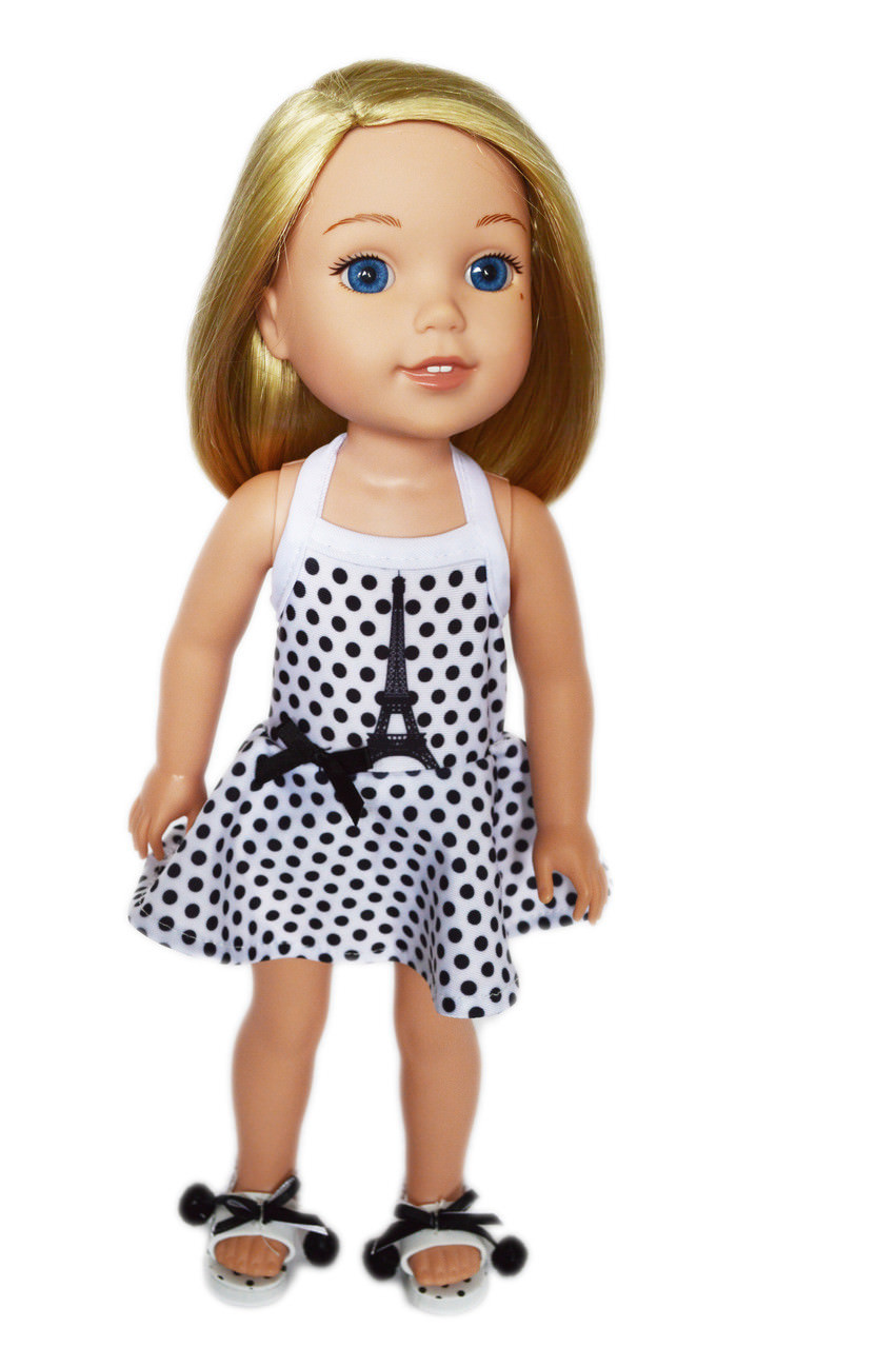 Wellie 14.5" Bathing Suit Paris Shoes My Brittany Fits Ag Dolls