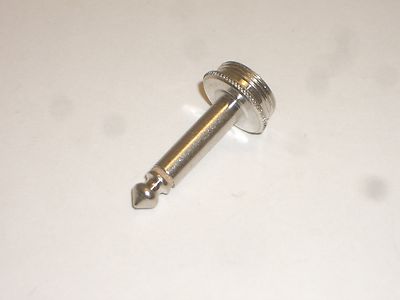 SWITCHCRAFT 44 5/8'' SCREW MICROPHONE CONNECTOR to 1/4'' PLUG MATES TO 2501F
