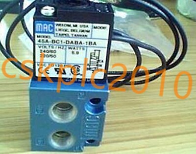 1 PCS NEW IN BOX MAC Solenoid valve 45A-BC1-DABA-1BA