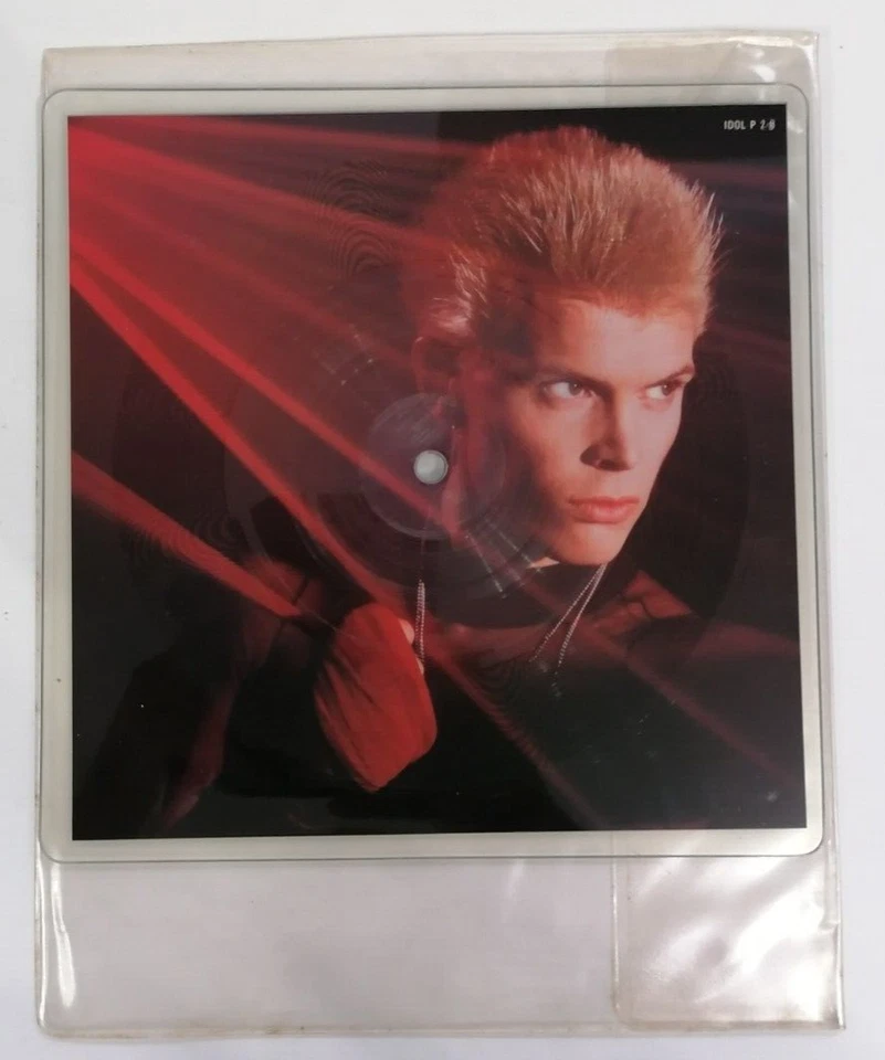 Billy Idol Rebel Yell Shaped Picture Disc - EX - Image 4 of 4