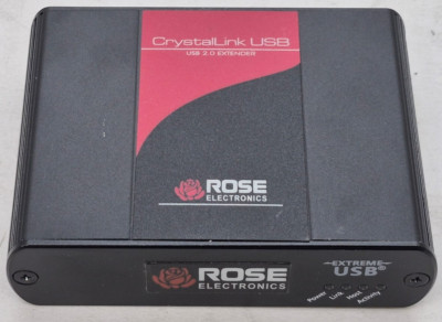 Rose Electronics CrystalLink USB 2.0 Extender CLT-1U2TPB-100M