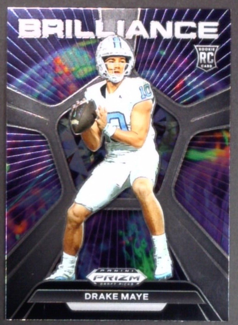 Drake Maye #BR-DM - 2024 Panini Prizm Draft Picks Brilliance [RC]