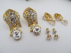 Super Bright Mini Lot of Clear Rhinestone EUC! — photo 3