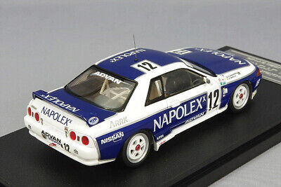 スカイライン GT-R NAPOLEX 1/43 hpiレーシング ミラージュ HPI Racing 1/43 Nissan Skyline Gt-r R32 Napolex 1991 JTC #12