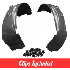 Driver & Passenger Side Fender Liner Set w/ Clips For 2009-2020 Dodge Journey