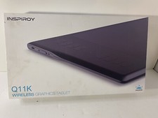 Huion Inspiroy Q11K Black Wireless Graphics Designing Creative Pen Tablet