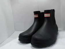 UsedLikeNew_Hunter Women's Original Chelsea Boots, Black, 8_Black_Sz8