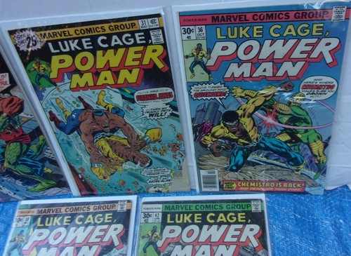 Marvel Comics Luke Cage Power Man 7 Issue Lot # 29 31 36 38 39 42 45 Mr. Fish - Picture 6 of 12