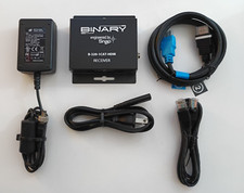Binary B-320-1CAT-HDIR Transmitter with HDMI, Ethernet Cable, Power Supply 