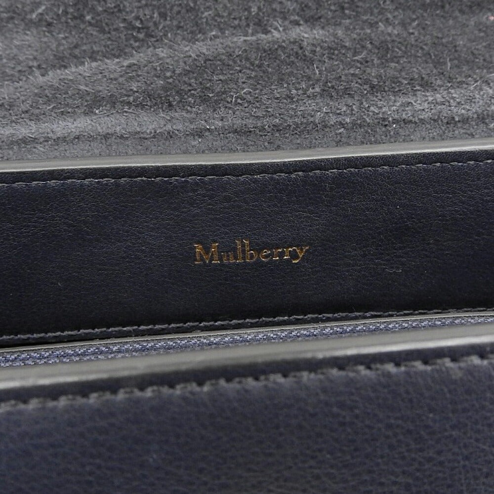 Mulberry Mini Seaton Python Embossed Leather Bag … - image 7