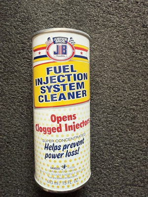 #ad #ad Fuel Injection System Cleaner J B Justice Brothers Opens Clogged Injector $19.99