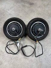 Lot of 2 Zero 10X 52V 1000W Hub Motors 10” Wheels Tires Rotors Tuovt