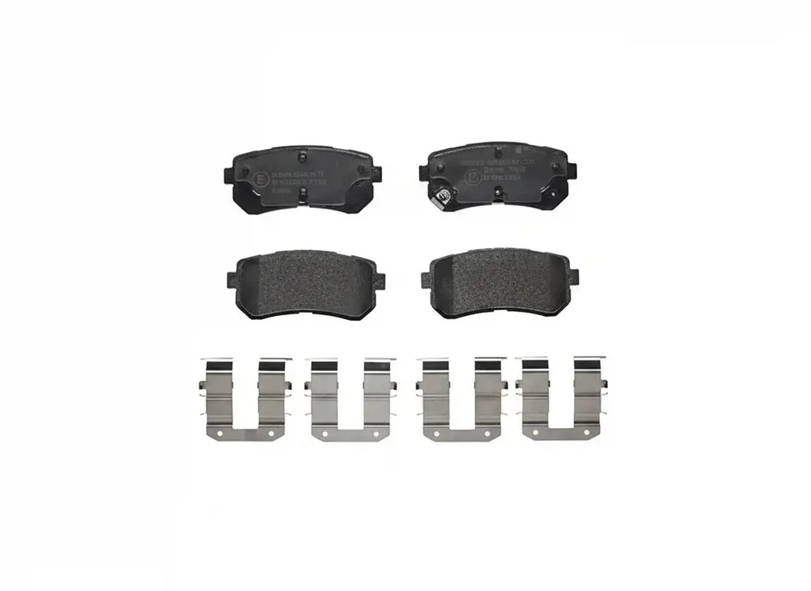 Für BREMBO P 30 068 HAM PADS. REAR WITH ACOUSTIC SENSORREAR MANDO HYUNDAI GR.16 - Bild 2