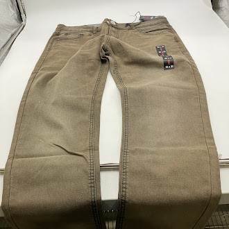 ПРЯМЫЕ ДЖИНСЫ BLU ROCK MENS FLEX STRETCH SLIM FIT - РАЗМЕР МУЖСКИЕ 32X31 - СЕРЫЙ 7190₽