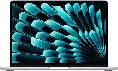 APPLE MacBook Air 13,6 Zoll 256 GB 16 GB RAM Apple M4 MW0W3D/A Silber B-Ware